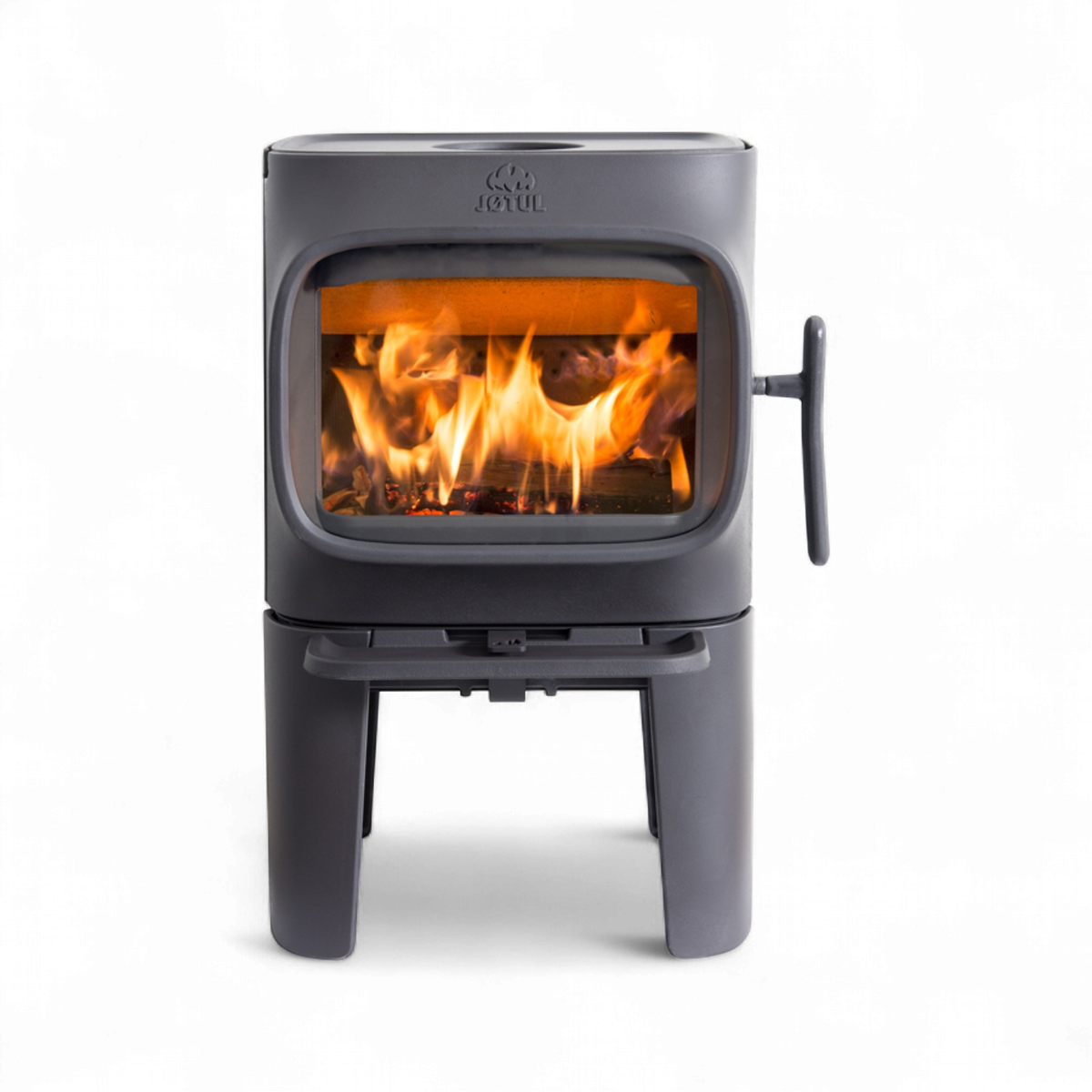 Jotul F 105 lange Beine Schwarz lackiert, Schwedenofen