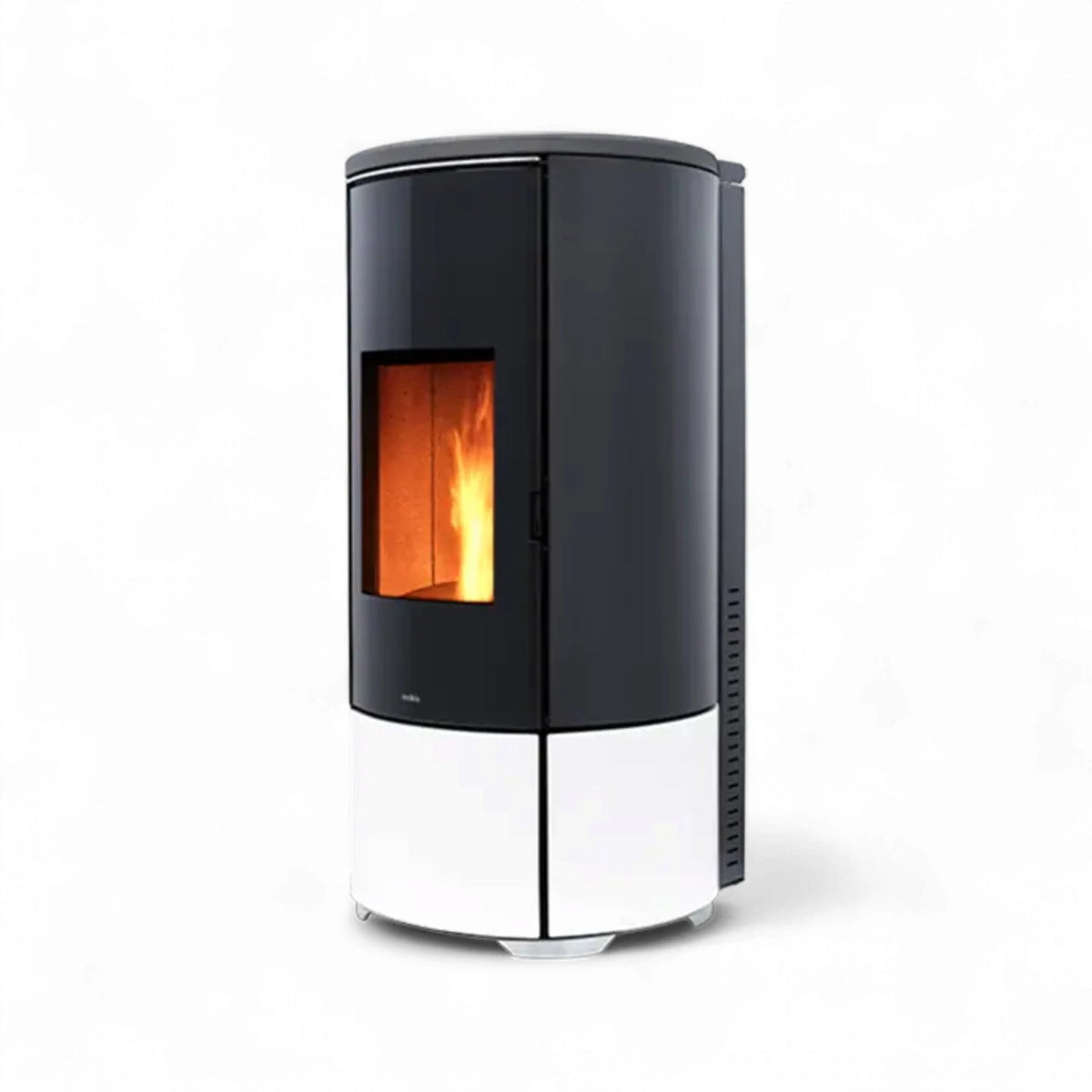 Nobis A8 V Round Top Weiss, Pelletofen
