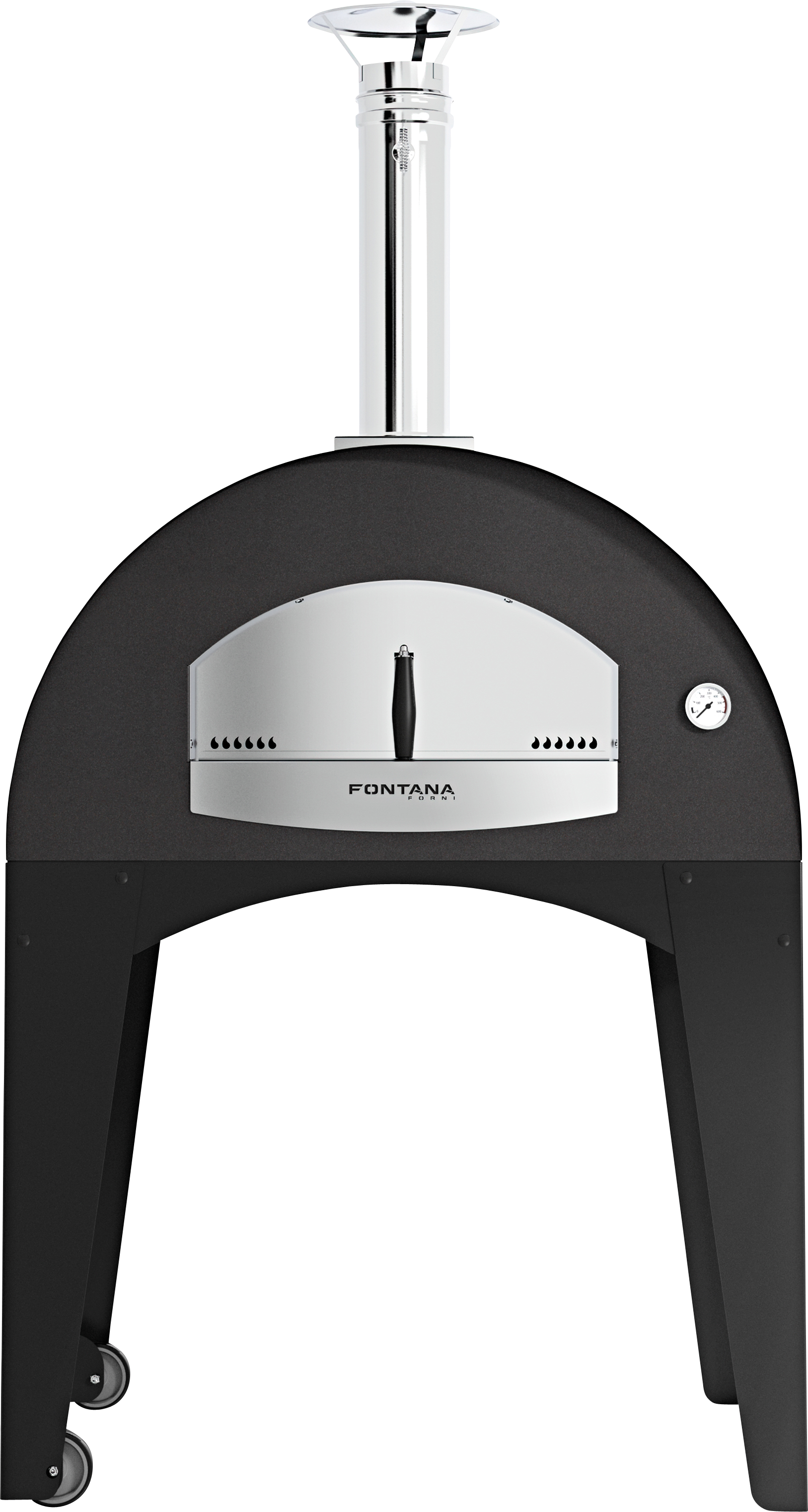 Amalfi Anthrazit Pizza-Brotbackofen
