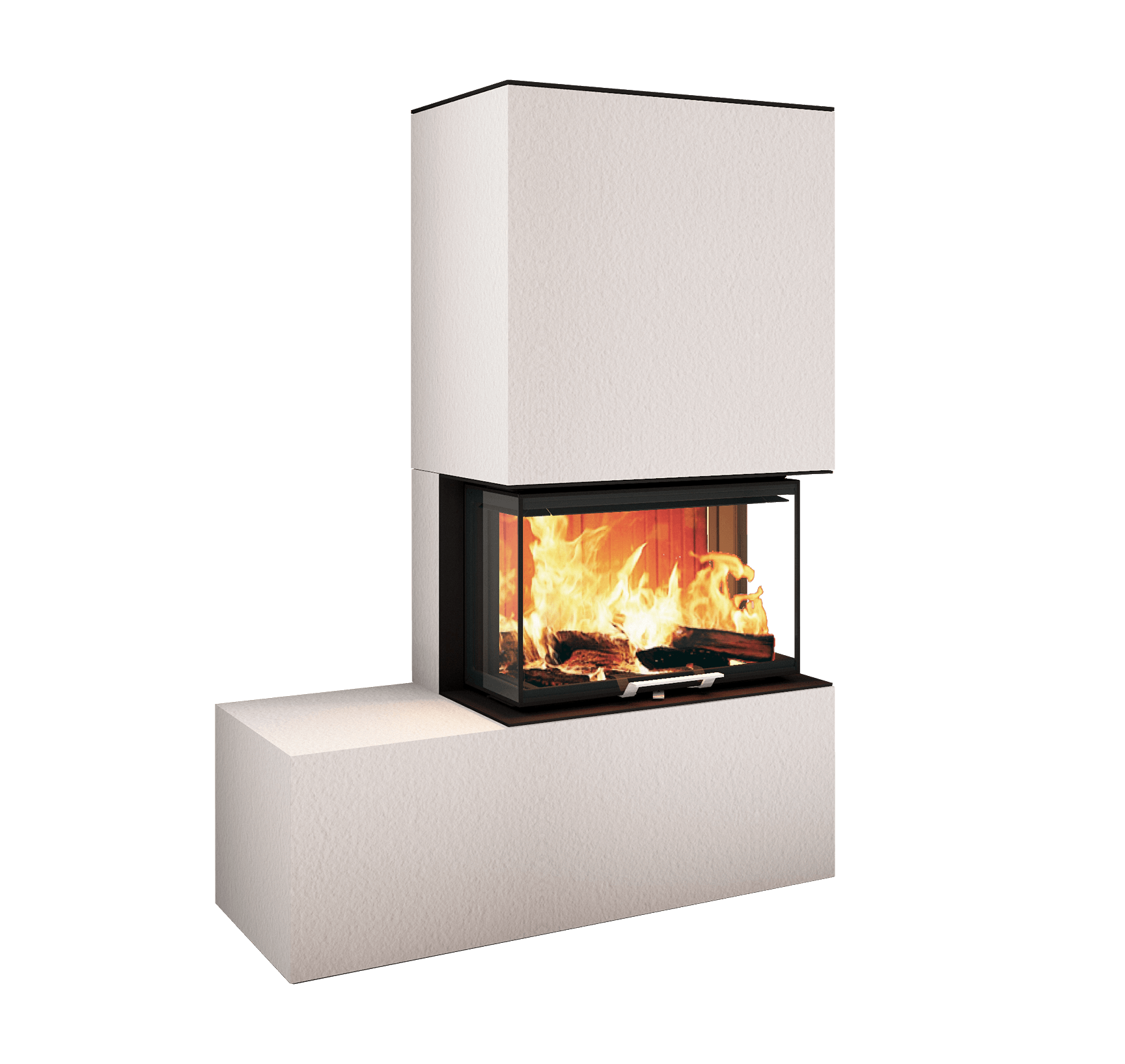 Neocube P23 - Keramik Bianco Polare, Bank links