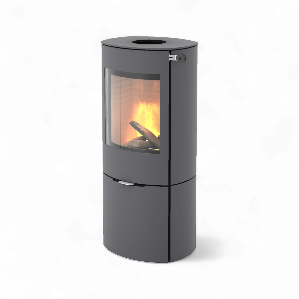 Attika Caro 110 mit Stahltür Verkleidung, Schwedenofen