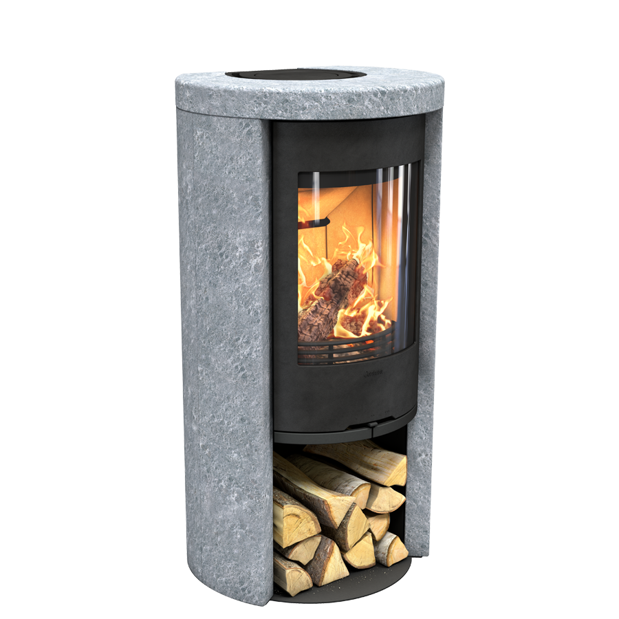 Contura 520T Style Korpus schwarz, Speckstein