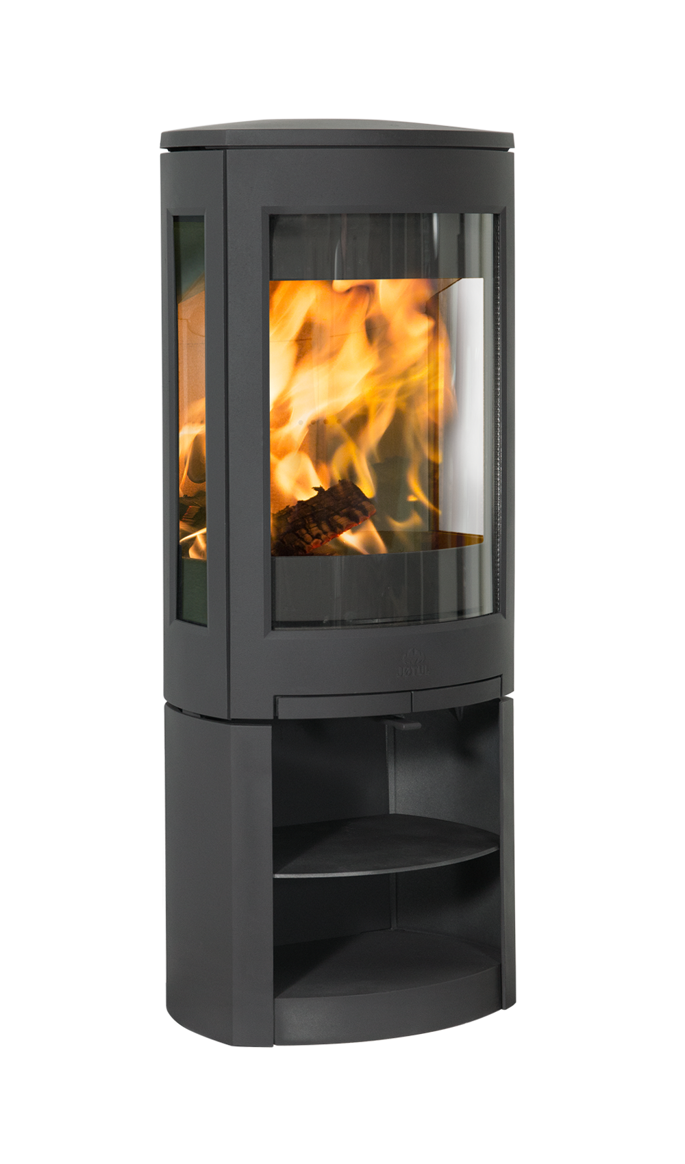 Jotul F 371 Schwarz lackiert mit Seitenfenstern