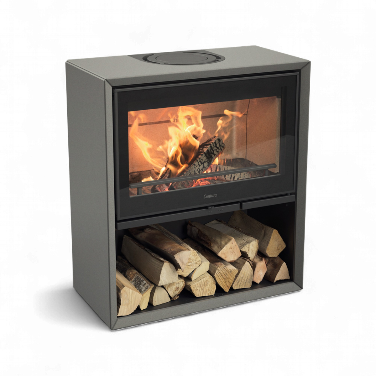 Contura 320, Schwedenofen, Artstone, Glasfront