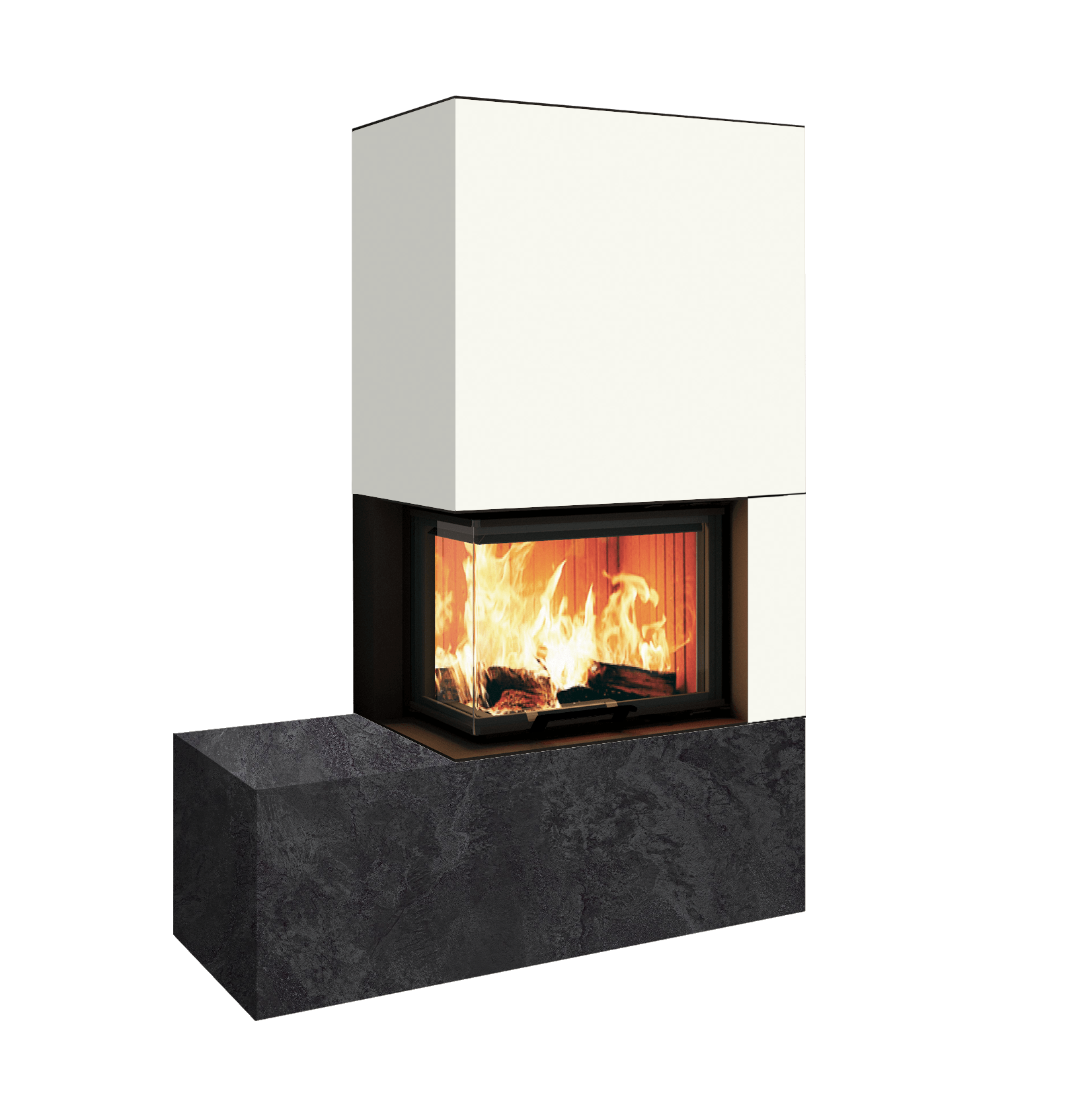 Neocube C23 - Keramik Oberteil Just White, Riverwashed