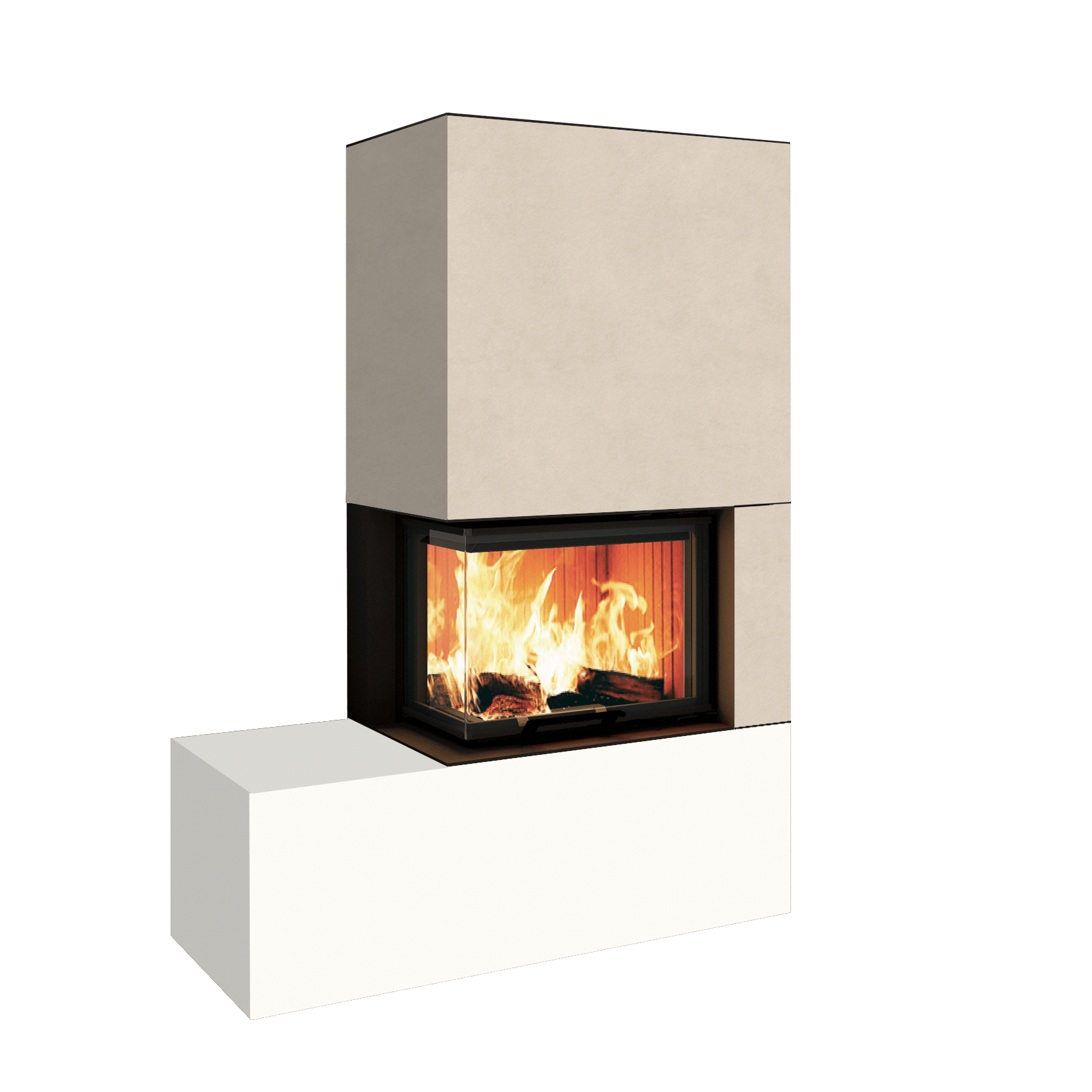Neocube C23 - Keramik Oberteil Just White, Riverwashed