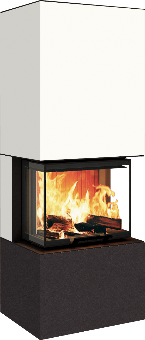 Neocube P10 FLR - Keramik Nero Zimbabwe U.Iron Corten