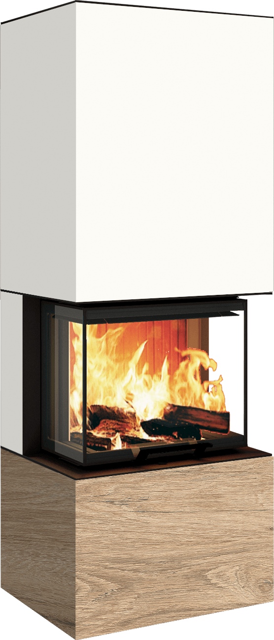 Neocube P10 FLR - Keramik Nero Zimbabwe U.Iron Corten