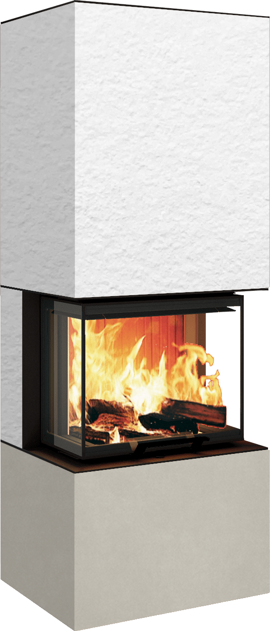 Neocube P10 FLR - Keramik Nero Zimbabwe U.Iron Corten