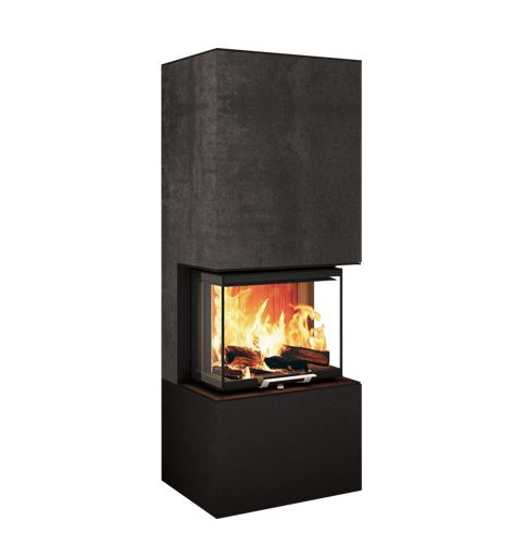 Neocube P10 FLR - Keramik Nero Zimbabwe U.Iron Corten