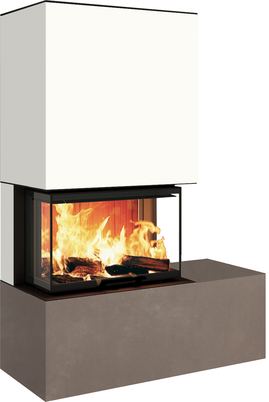 Neocube P22 - Keramik Arctic White, Bank rechts
