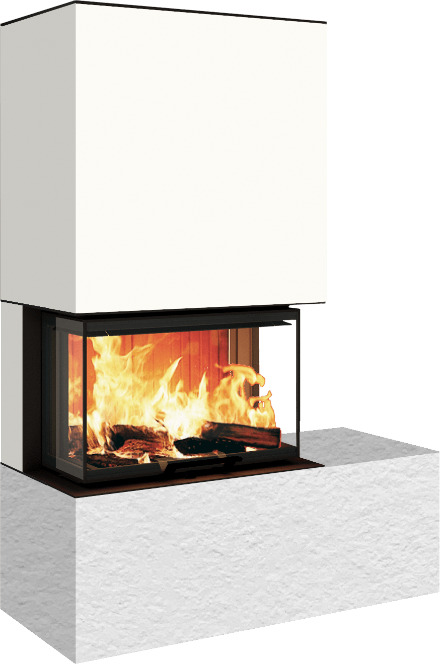Neocube P22 - Keramik Arctic White, Bank rechts