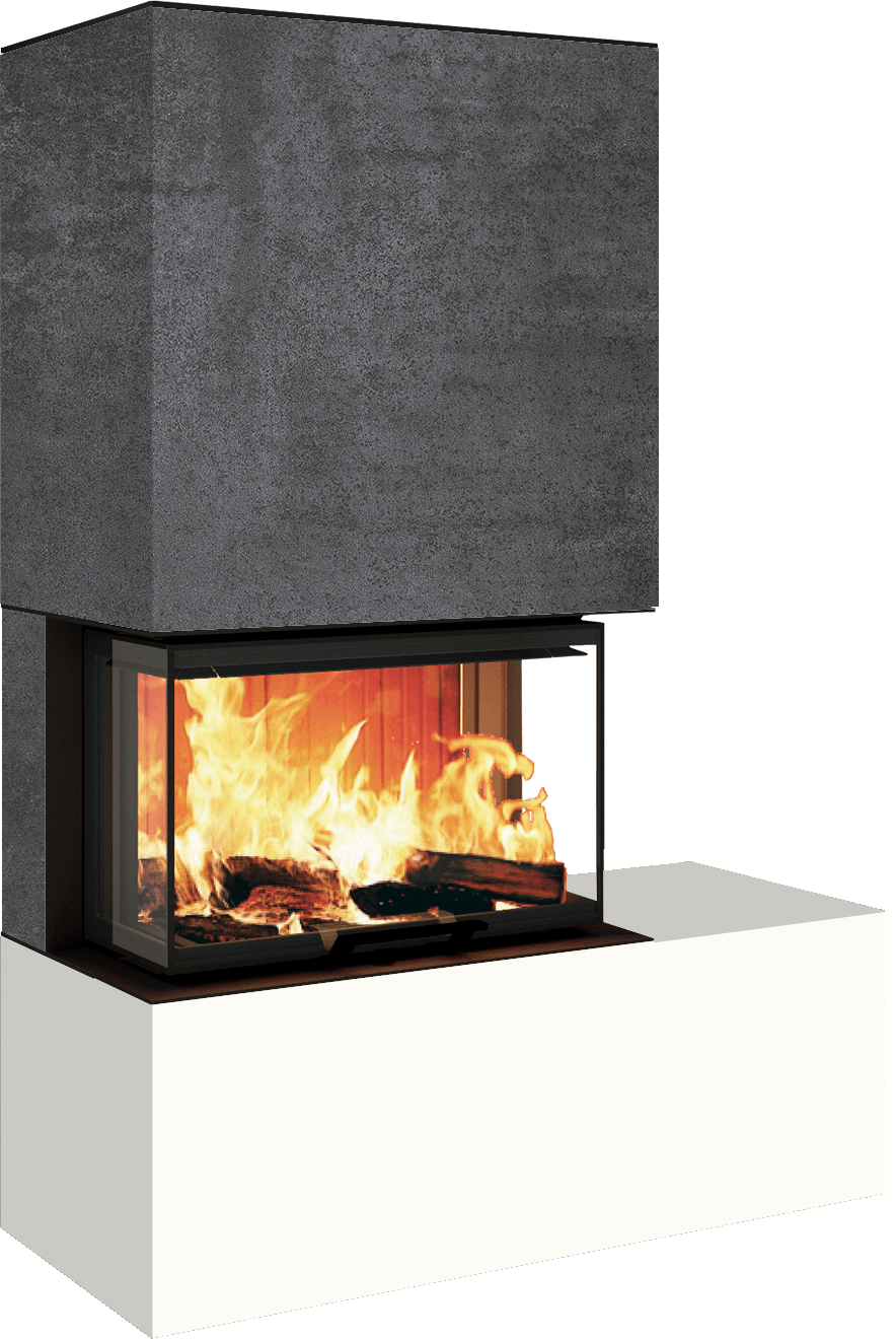 Neocube P22 - Keramik Arctic White, Bank rechts