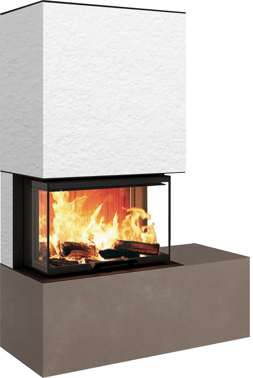 Neocube P22 - Keramik Arctic White, Bank rechts