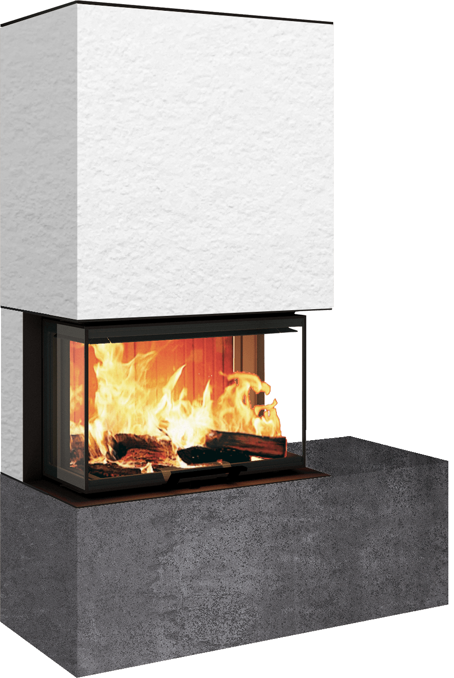 Neocube P22 - Keramik Arctic White, Bank rechts