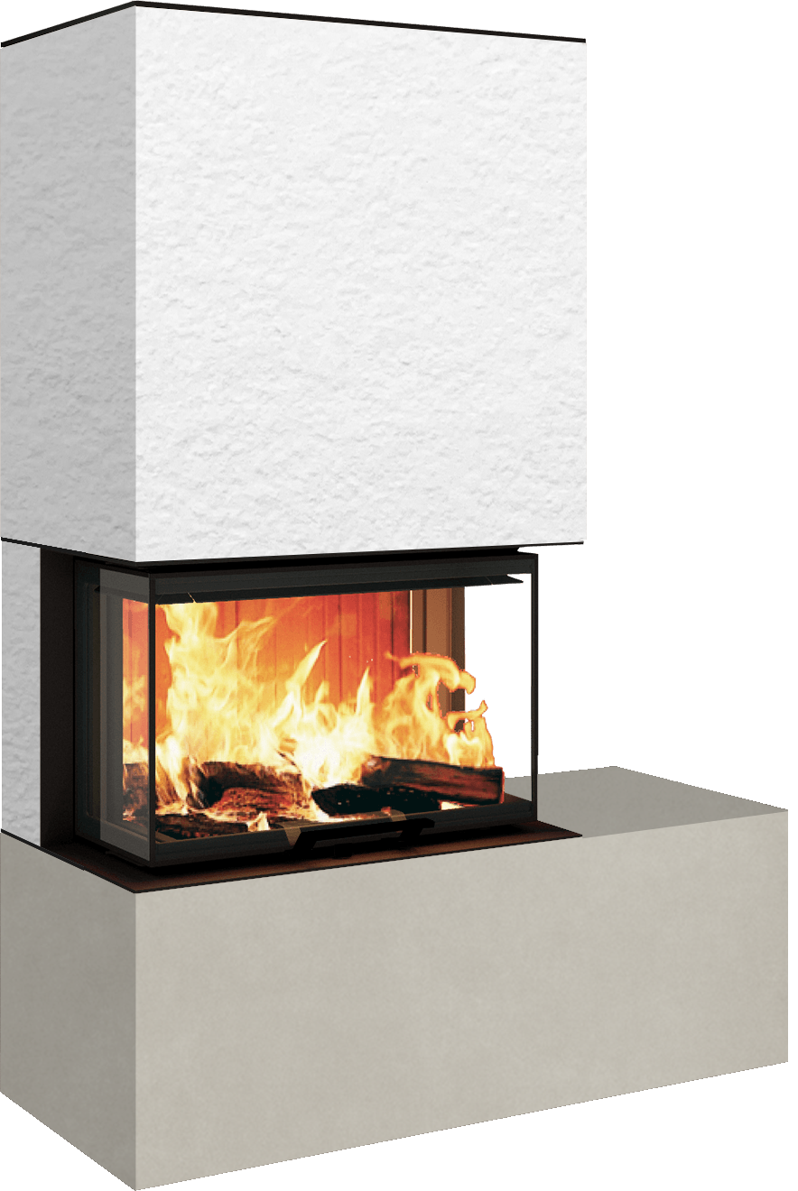 Neocube P22 - Keramik Arctic White, Bank rechts