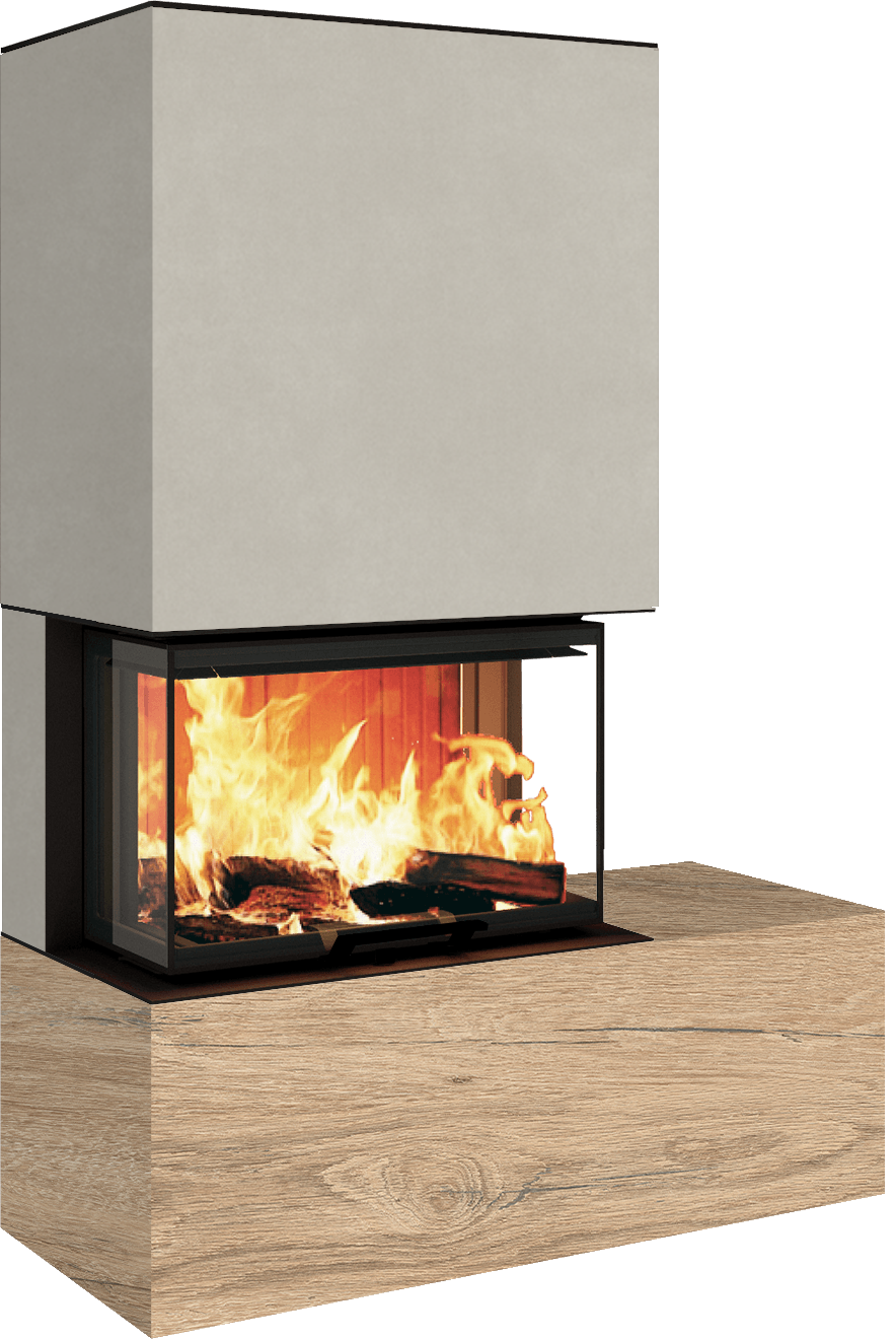 Neocube P22 - Keramik Arctic White, Bank rechts