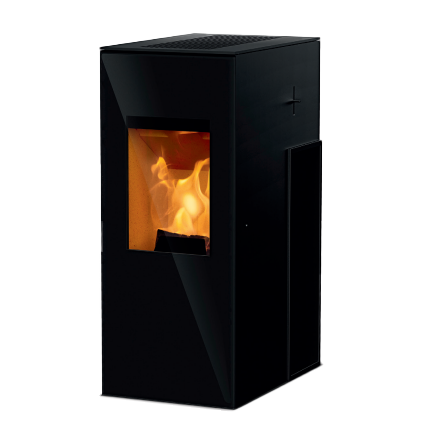 Rika Cooper schwarz - mit Holzfach Ausstellmodell
