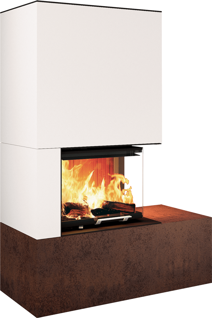 Neocube C12 - Keramik Oberteil Phedra, Unterteil Iron Grey, Bank rechts