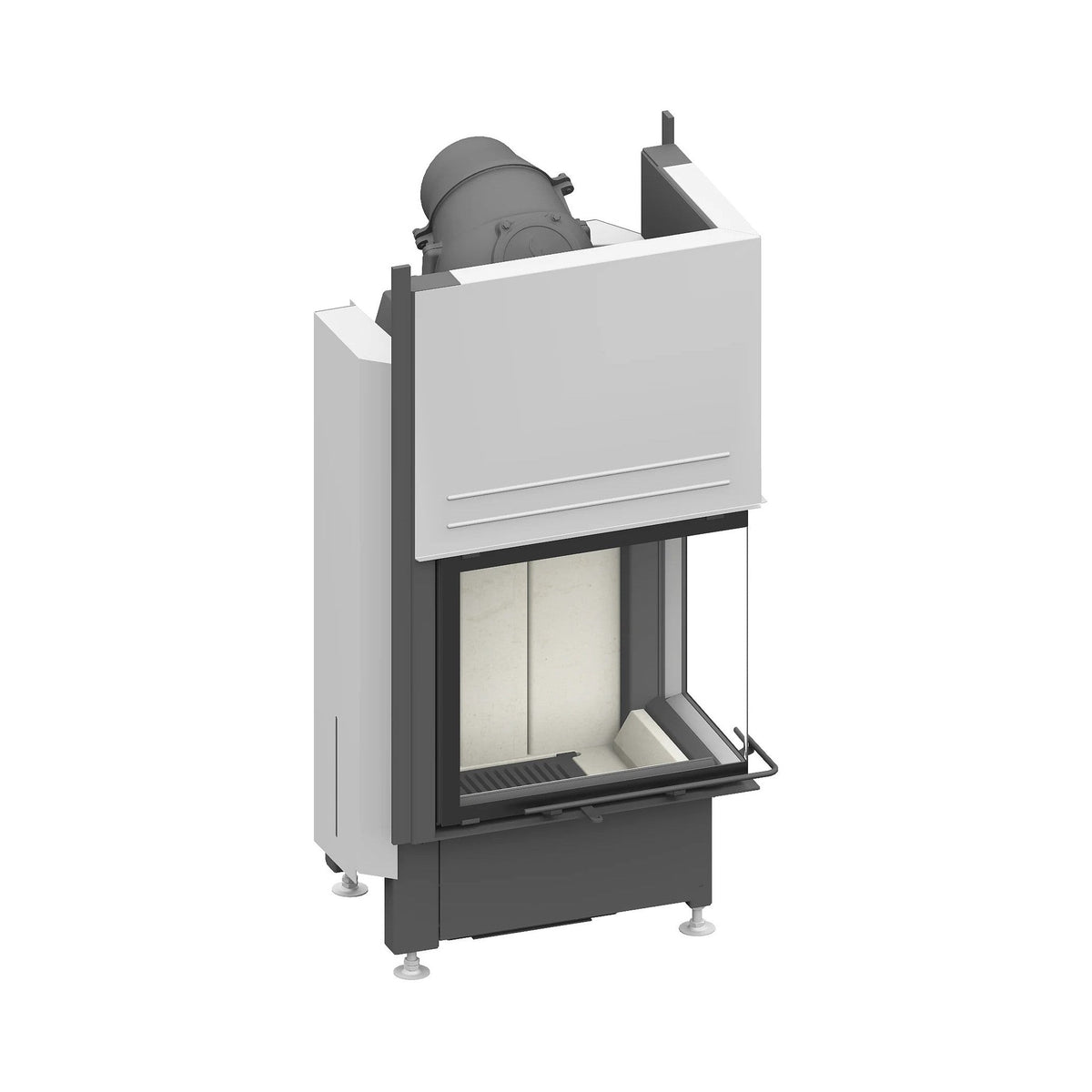 Camina Schmid Kamineinsatz Ekko R 55(34)/51, Cheminée-Einsatz, Ansicht 1