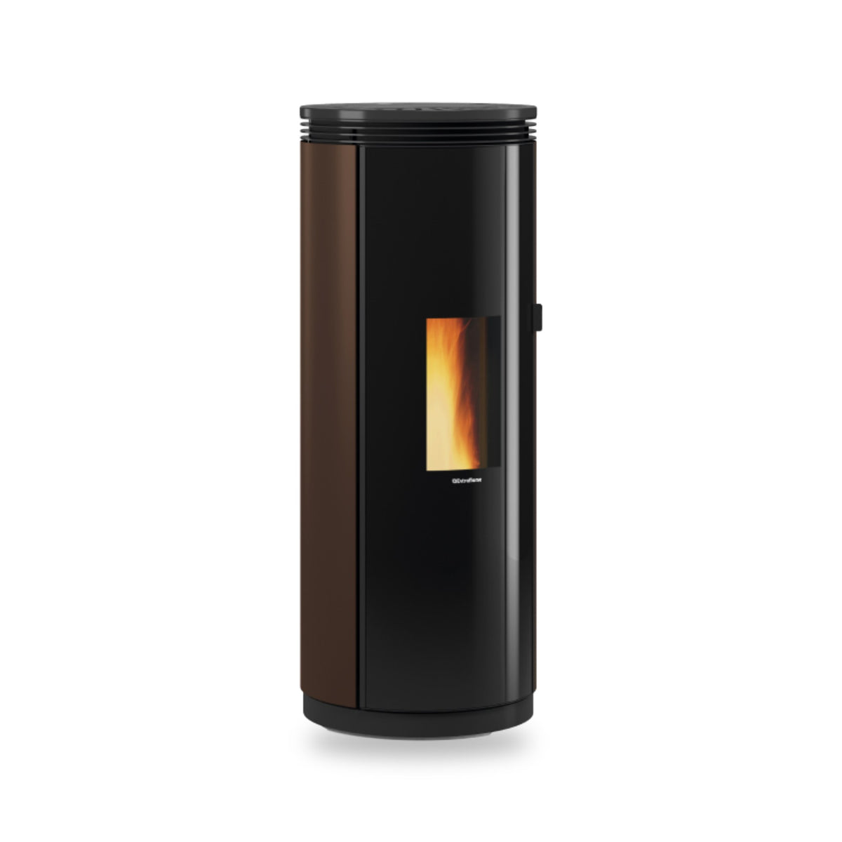 Extraflame Pamela Pelletofen in Stahl Bronze