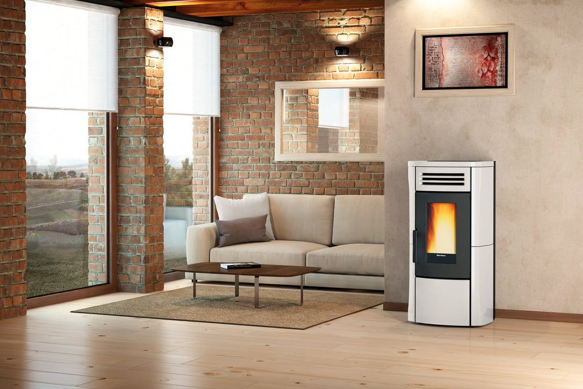 Extraflame Terry Plus Pelletofen im Wohnraum