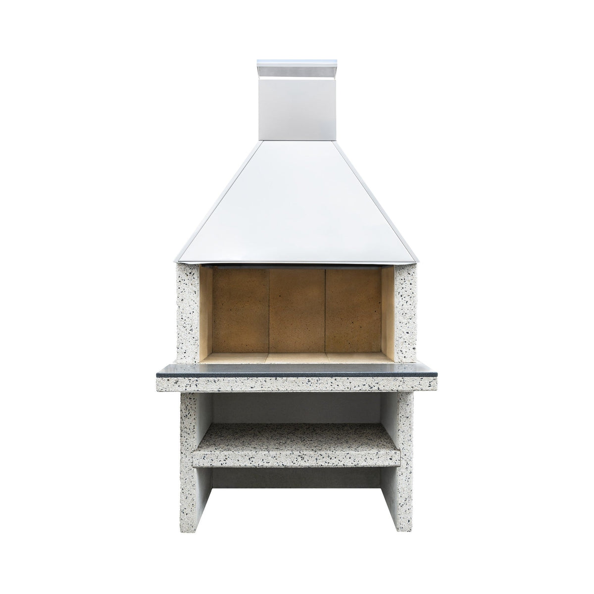 fyrform Flammo MAXI weiss/schwarz Hut, Gartencheminée, Bild