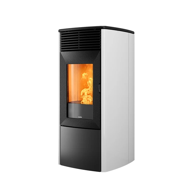Nobis A9 Zenith weiss, Pelletofen