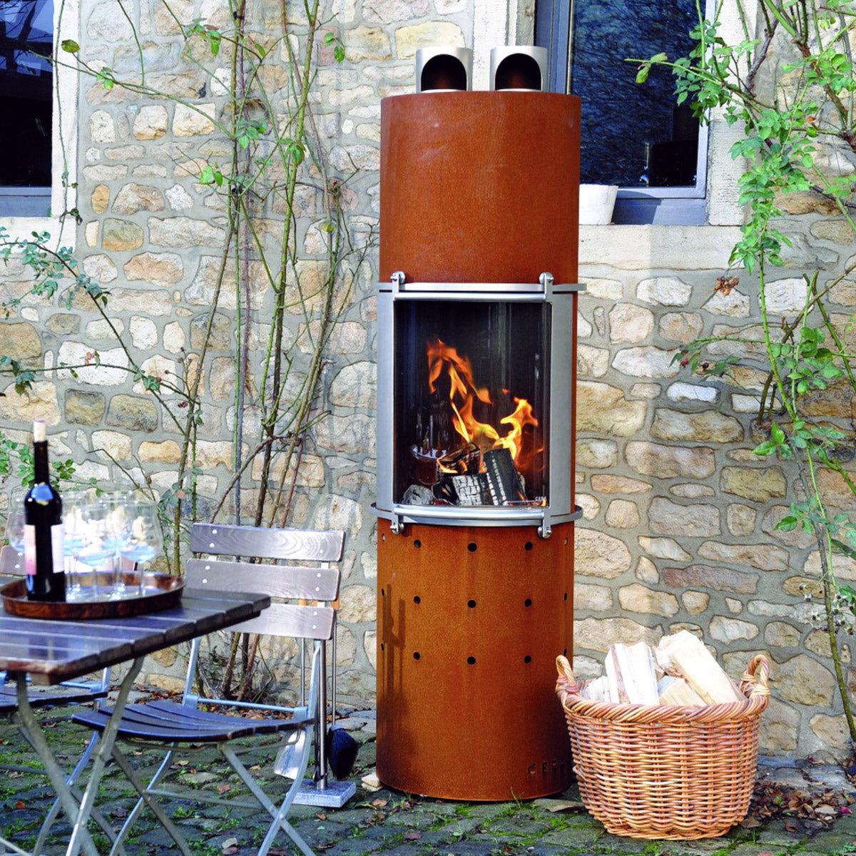 Cera Terrassenofen Ascot Small - Ausstellungsmodell