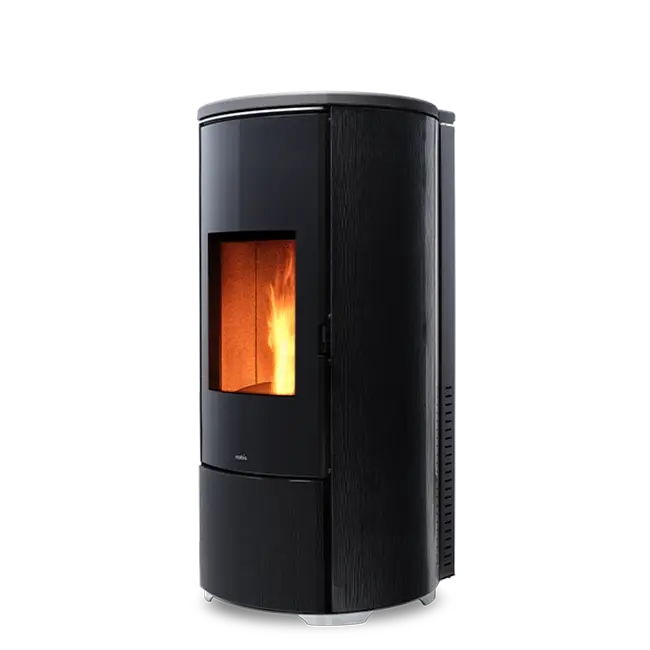 Nobis H12 Shape Glass Wenge, Pelletofen
