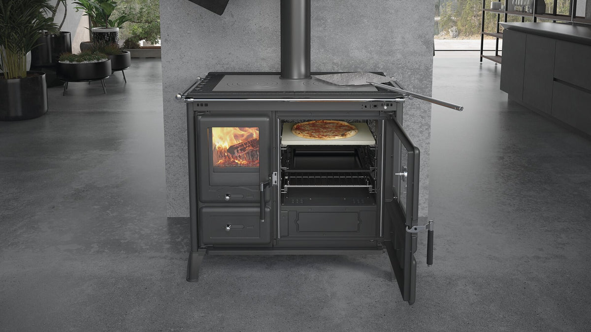 La Nordica Gardenia XXL Holzherd Detailansicht
