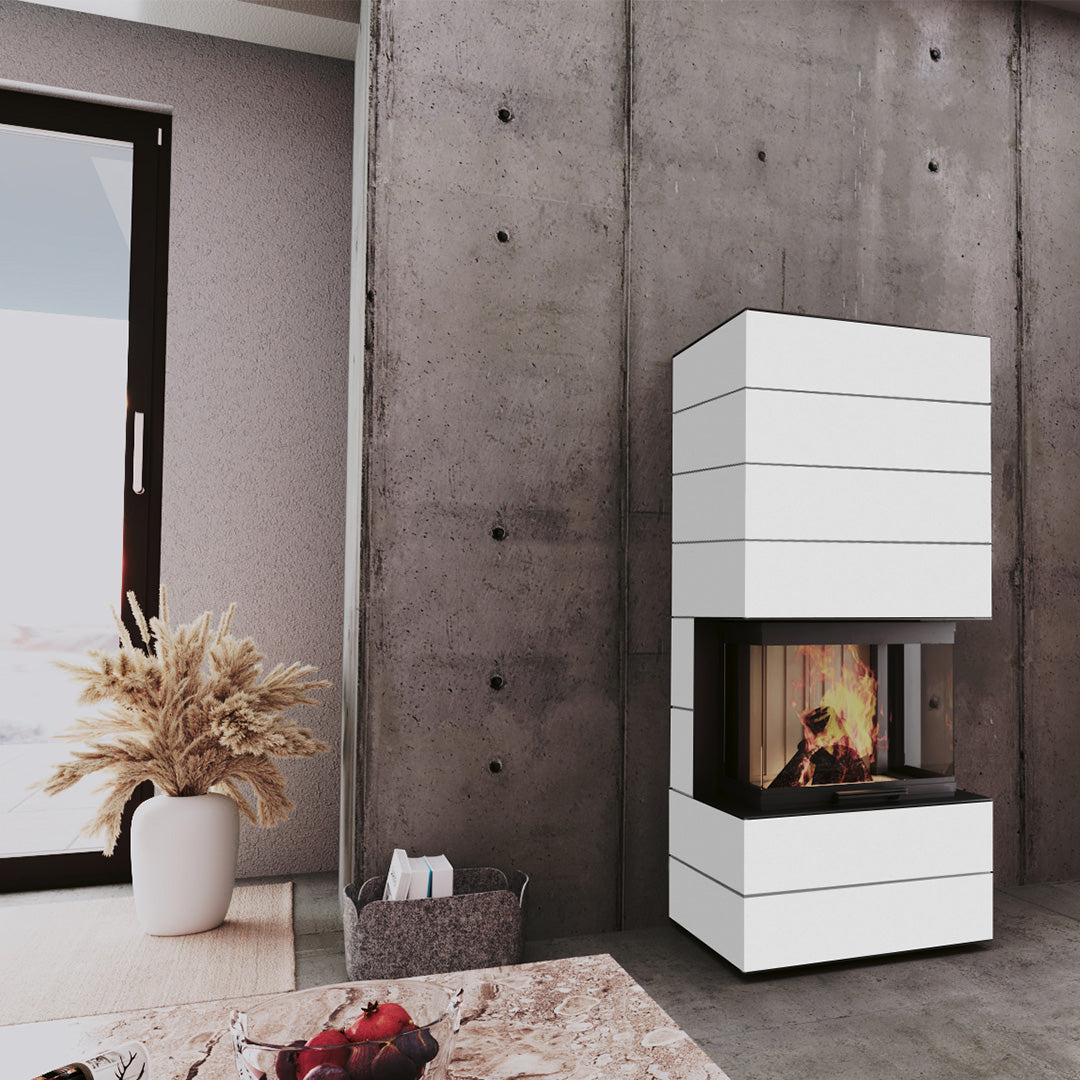 neocube Kaminofen P30 Black & White