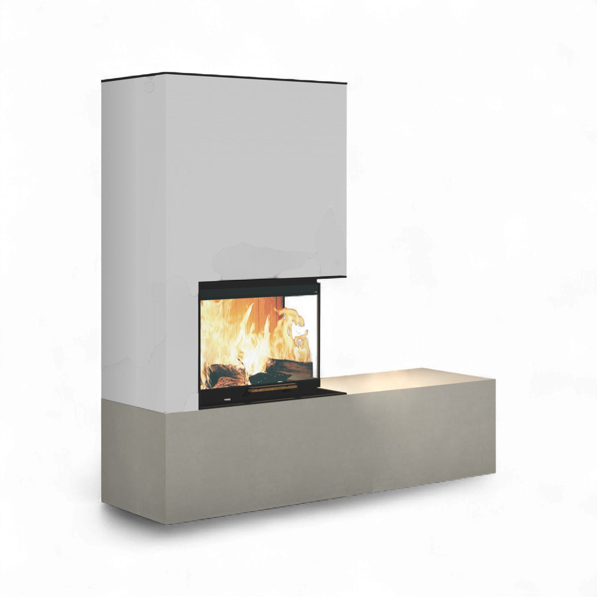 Neocube C12, Cheminée-Einsatz, Bild 3