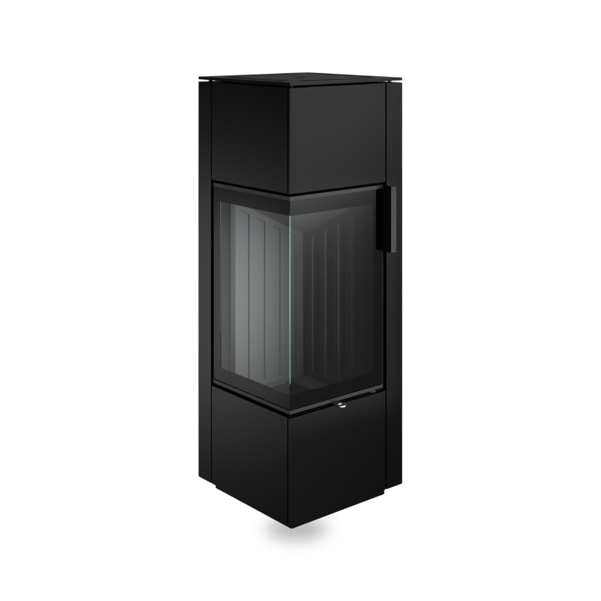 Spartherm Piko S, Schwedenofen, Steel, Nero