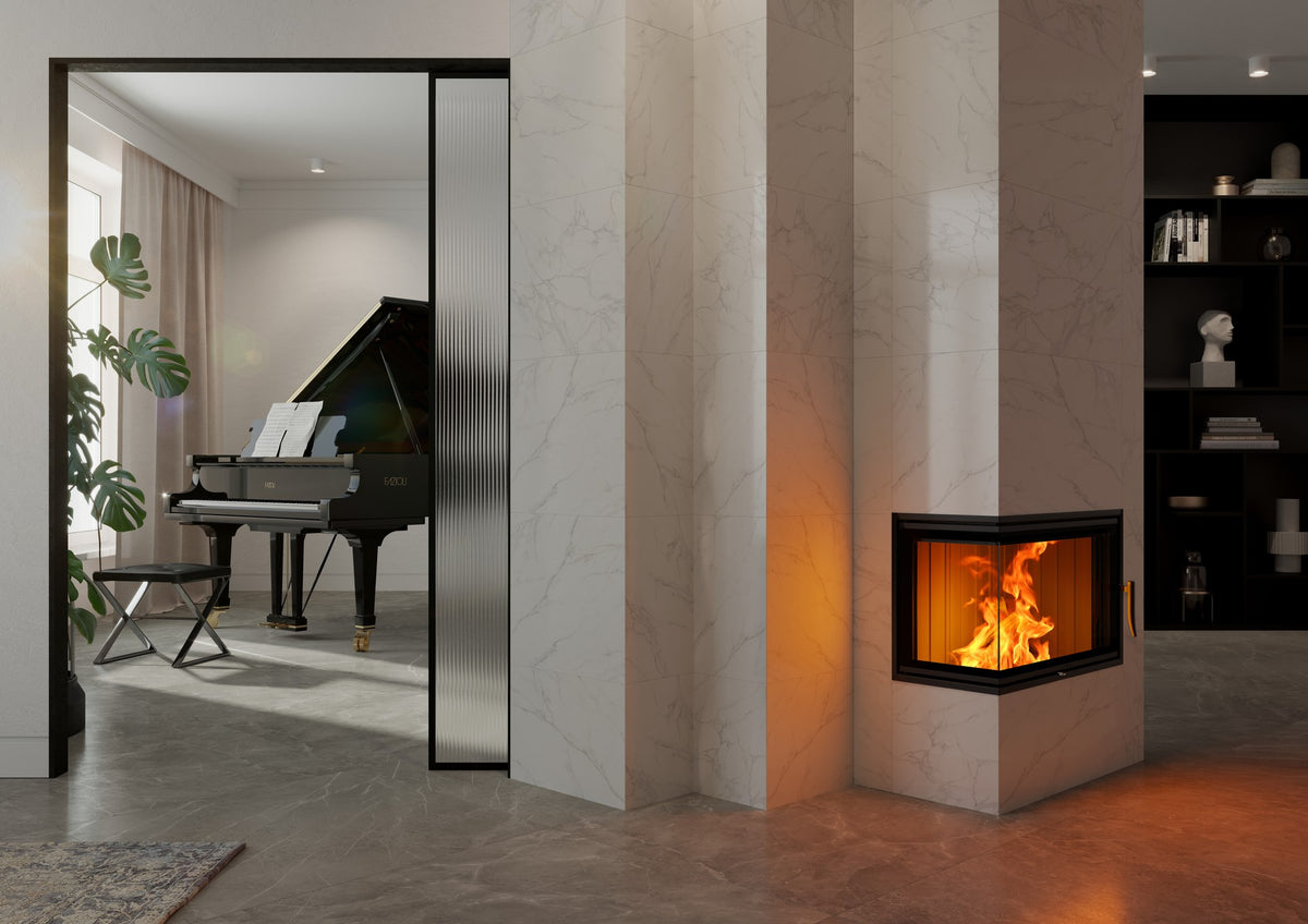Spartherm Varia 2L/2R-62, Cheminée-Einsatz, Raumbild