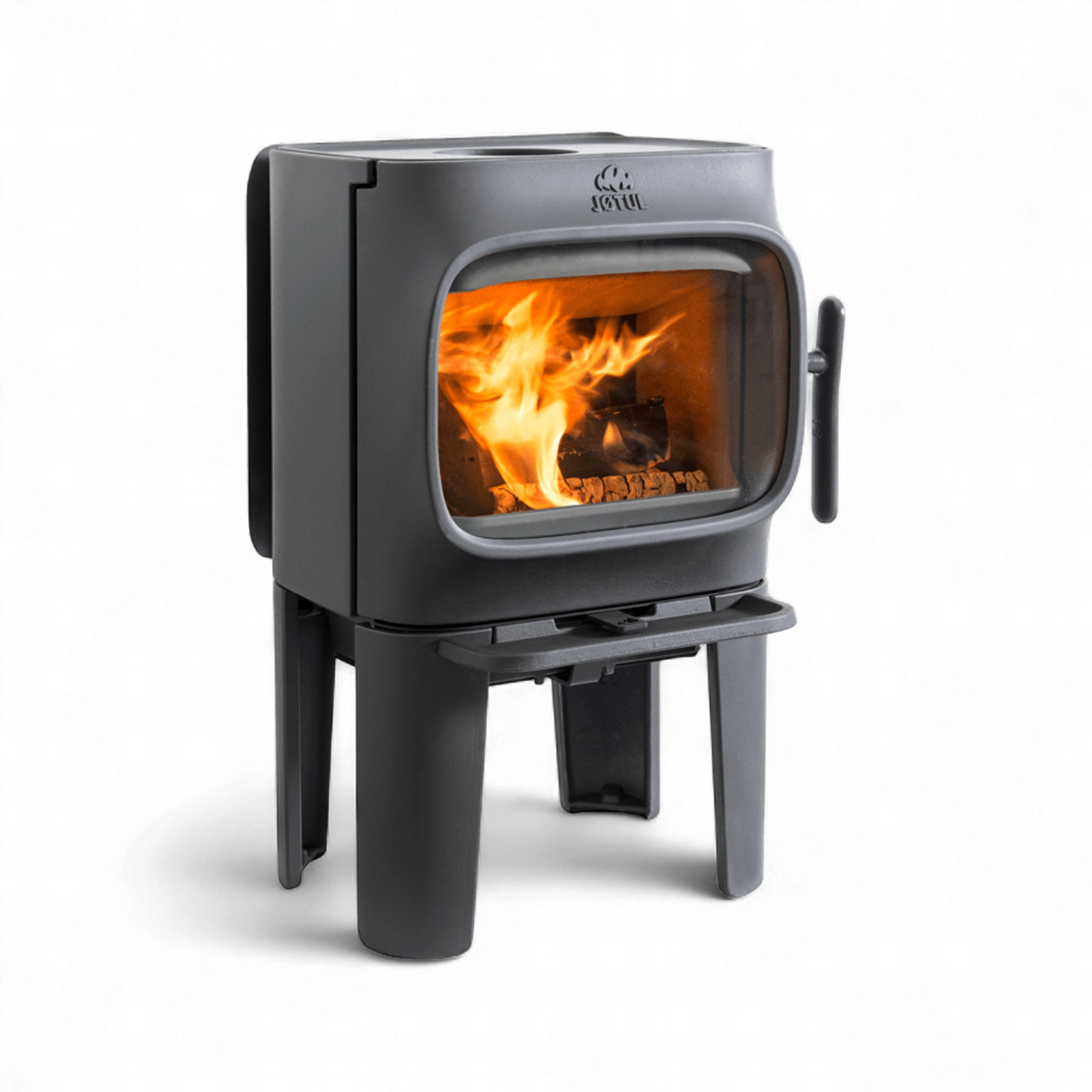Jotul F 105 lange Beine Schwarz lackiert, Schwedenofen