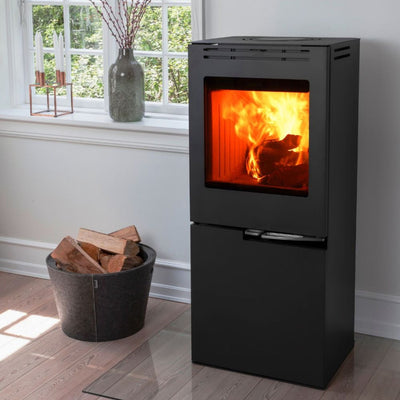 Aduro H5 Hybrid Schwarz, Kombiofen