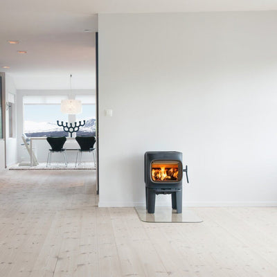 Jotul F 105 lange Beine Schwarz lackiert, Schwedenofen
