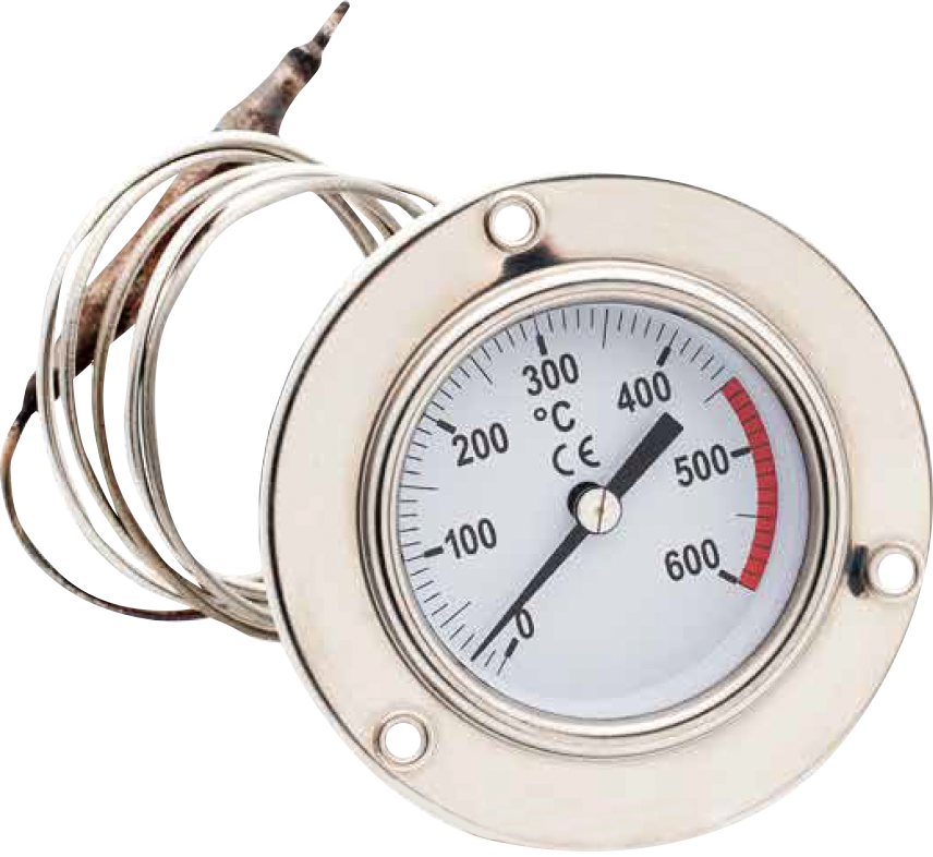 Thermometer zu Pizzaöfen Gusto