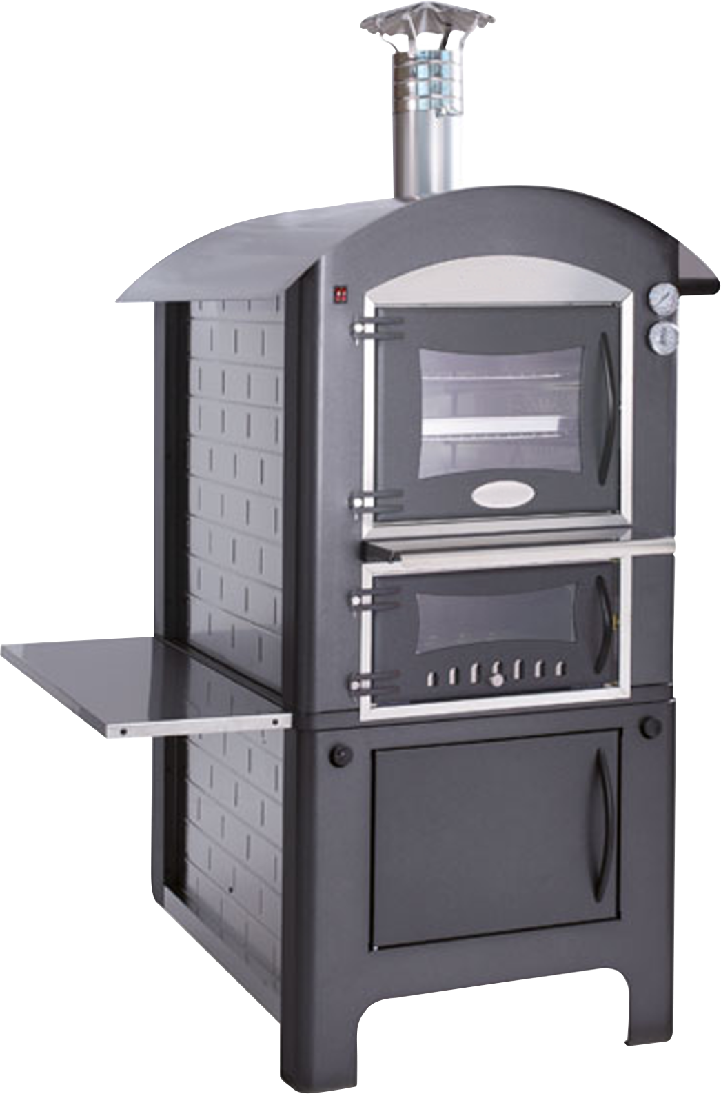 Divino Pizza- und Brotbackofen 80/45 cm