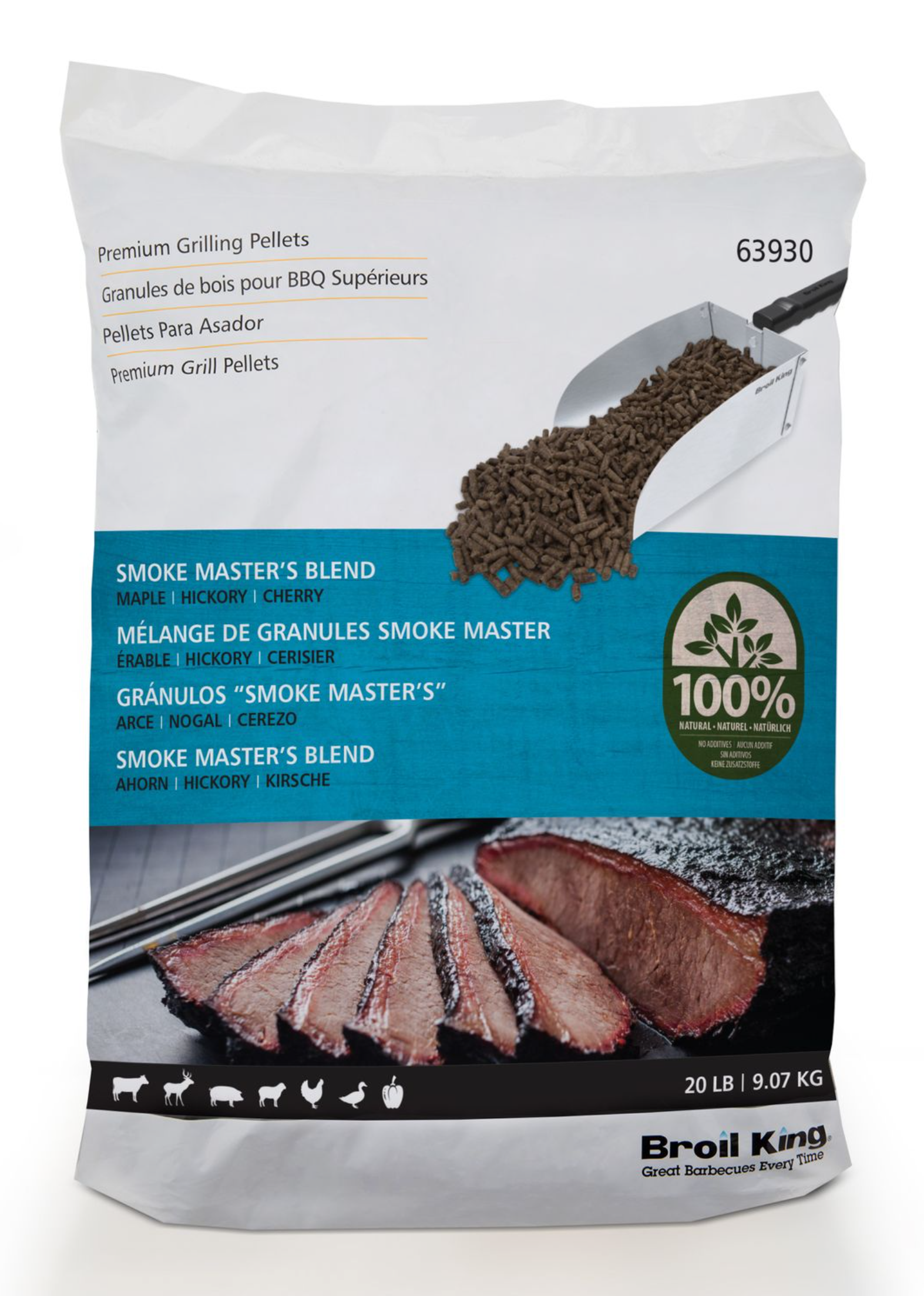 BK Smoke Master's Blend Pellets 9 Kg