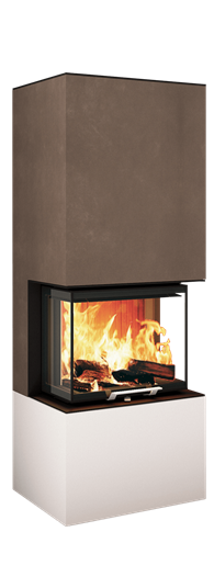 Neocube P10 FLR - Keramik Nero Zimbabwe U.Iron Corten