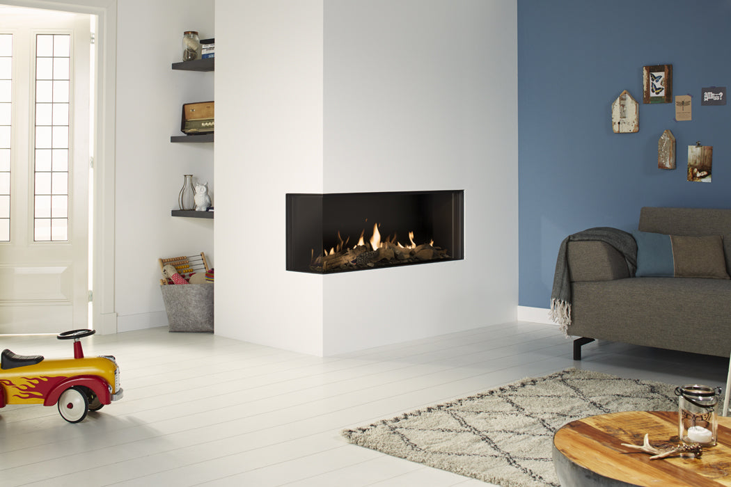 DRU Global 100 Eck rechts, Gas-Cheminée
