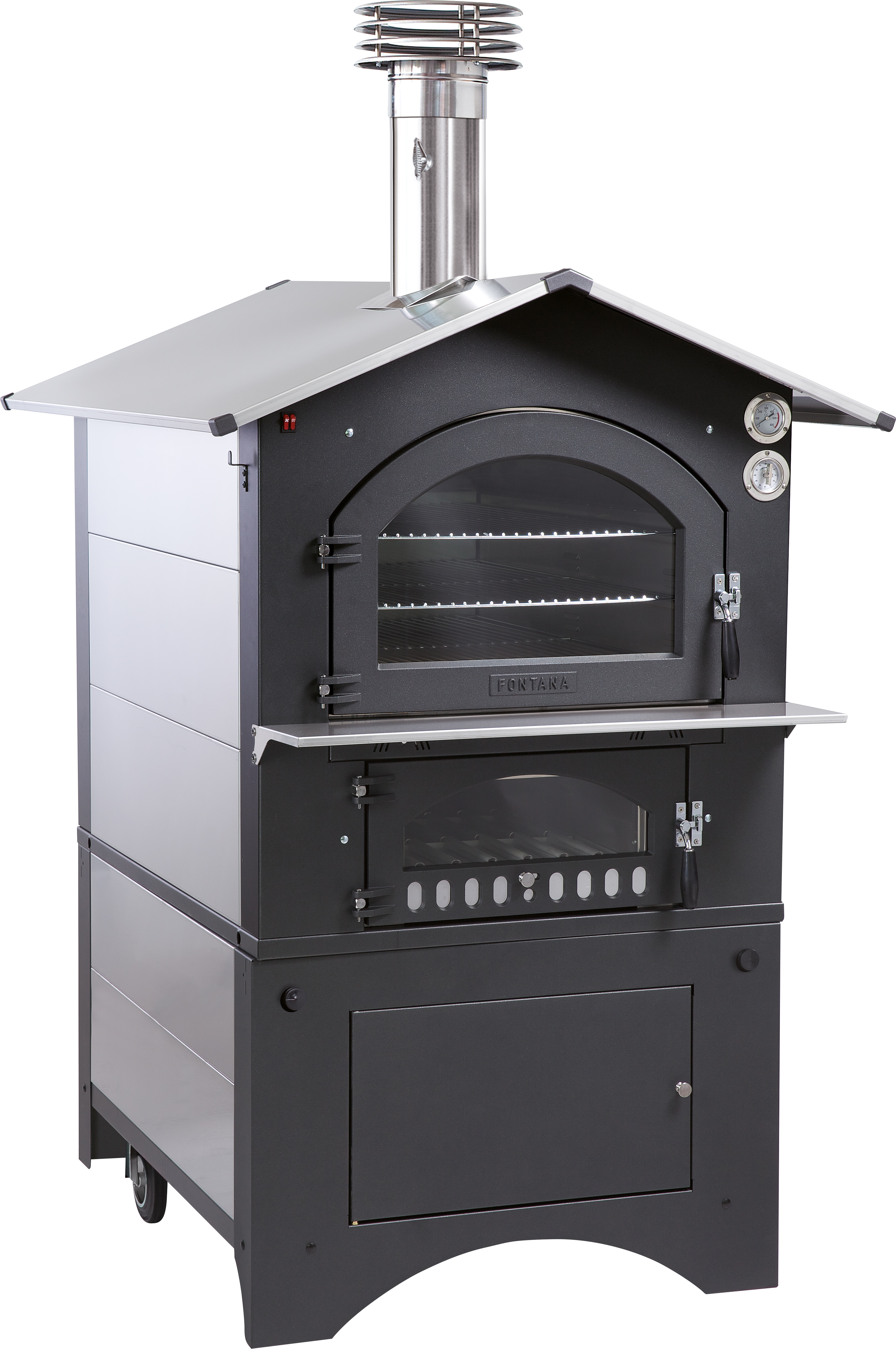 Gusto Pizza- und Brotbackofen 57/45 cm