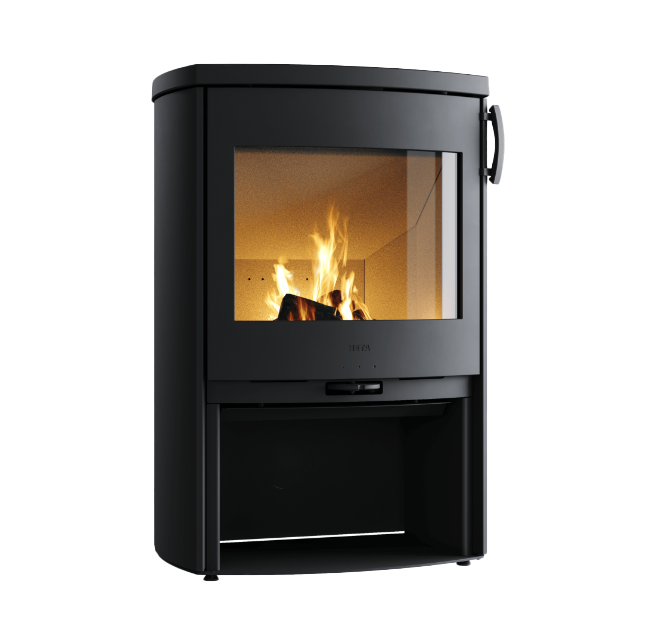 Heta Icon-Line Eclipse XL S schwarz, mit Speichersteine & Specksteintop