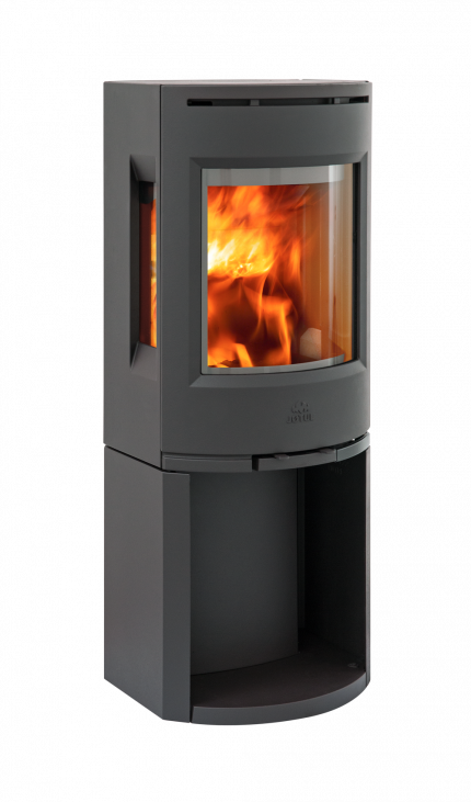 Jotul F 135 Schwarz lackiert mit Seitenfenstern
