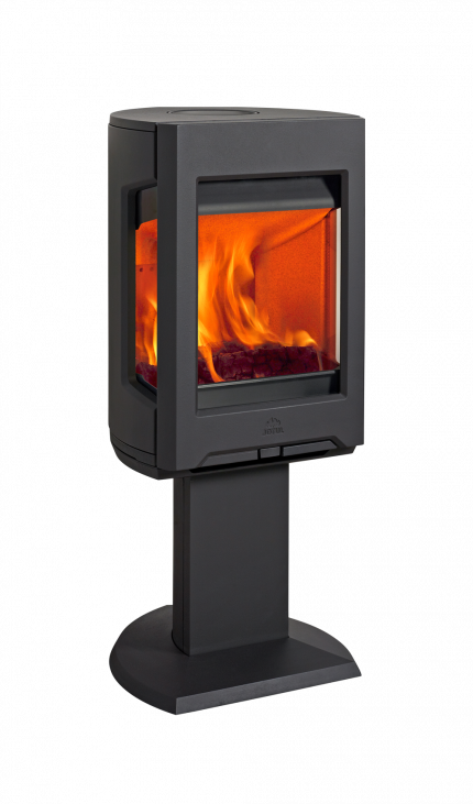 Jotul F 167 Schwarz lackiert, mit Seitenfenstern