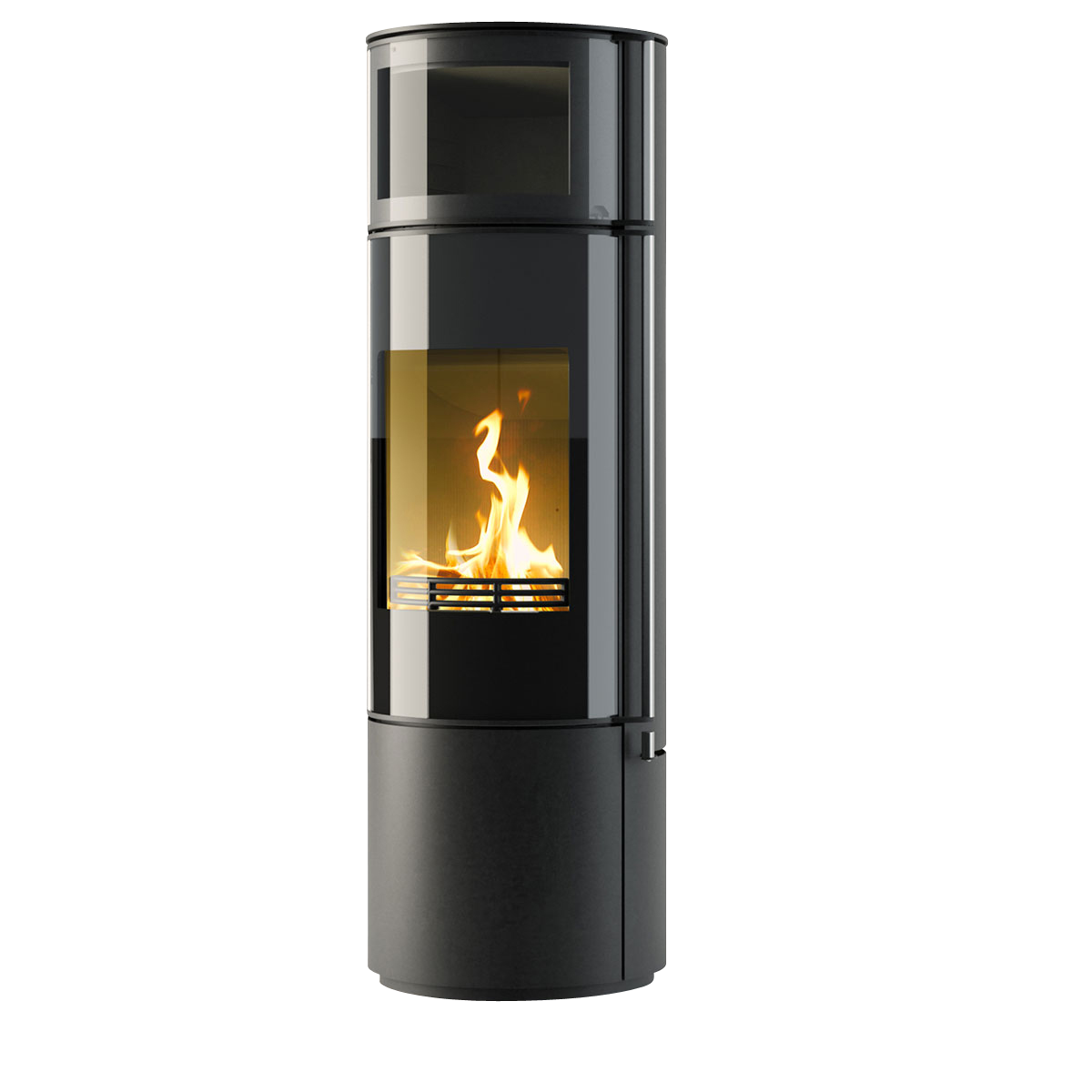 ydepejsen Omega Chef Stahl Schwarz mit Backofen Glasfront