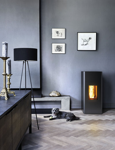 MCZ Mako Airmatic 8 M1 Core Dark Metal, Pelletofen