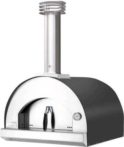 Margherita Pizza- und Brotbackofen 60/60 cm – inkl. Unterbau, Edelstahl